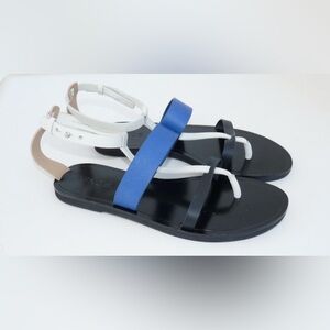 Vince Crete Leather Thong Sandal